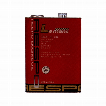 【Respoエンジンオイル】　Lemans　15W-50　4リットル(REO-4LM)　　